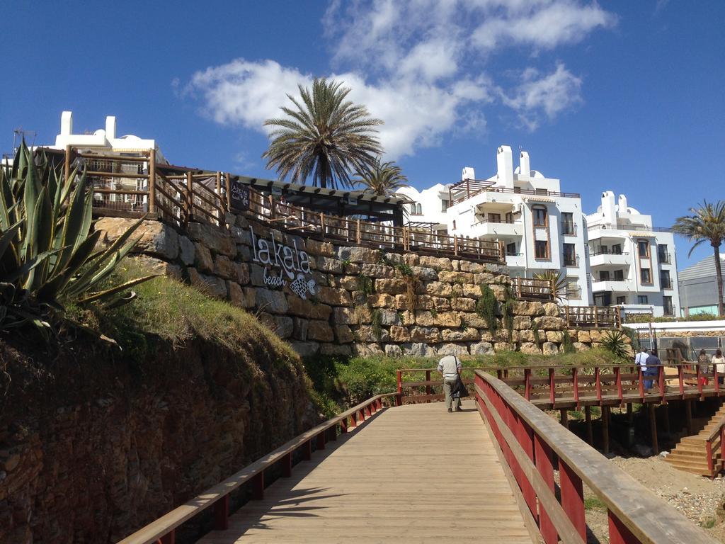 Beach Apartment Las Acacias Torrenueva 卡拉德米哈斯 外观 照片